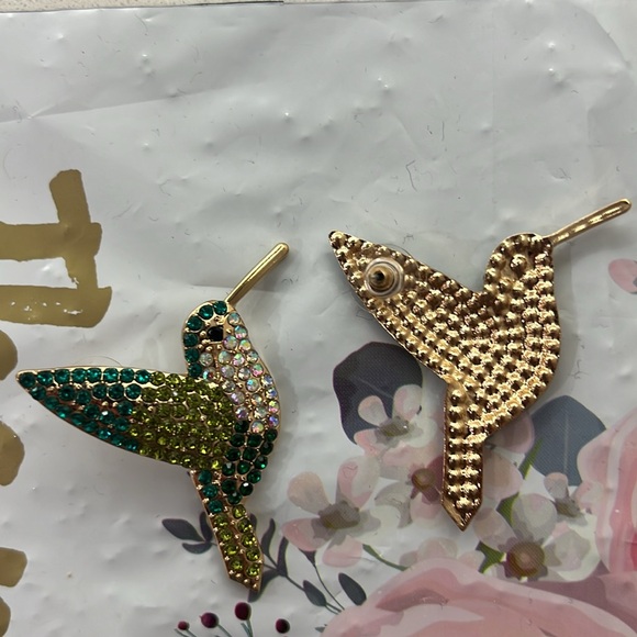 Hummingbird earrings - Picture 3 of 4